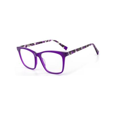 China Fashionable Unique High Quality Unique Man Acetate Optical Frame Glass Acetate Eyewear Glasses Frames Handcrafted Retro for sale