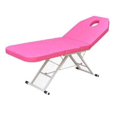 China Modern High Quality Beauty Salon Body Milking Leather Pad Massage Table Spa Bed Massage Table Massage Bed for sale