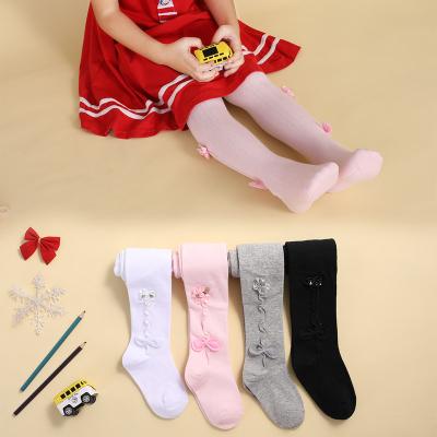 China Wholesale Baby Breathable Foot Gaiters Kids Dance Girl Socks Hosiery Stockings Tight Pantyhose Tights for sale