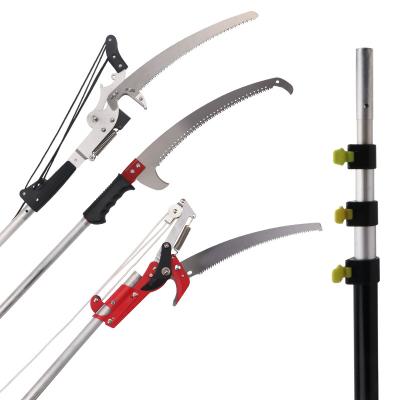 China Telescopic Telescopic Pole Saw With Long Handle Tree Branches Cutting For Garden Slice Tools for sale