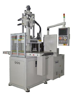 China Shoe Sole Vertical plastic Injection Molding Machine with double slide skateboard for sale