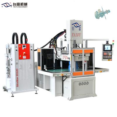 China Liquid Silicone Bottle Making Machine Brake-Type Double Slide Injection Molding Machine for sale