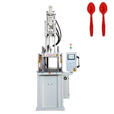 Chine Machine de moulage par injection à haute vitesse verticale à haute production pour cuillère en plastique à vendre