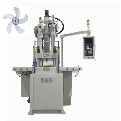 China 85 Ton Double Slide Vertical Injection Molding Machine For Making Fan Accessories for sale