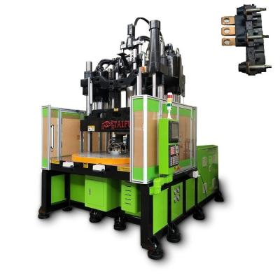 China Low Work Table Vertical Injection Molding Machine For Making Bloque De Terminales Te koop