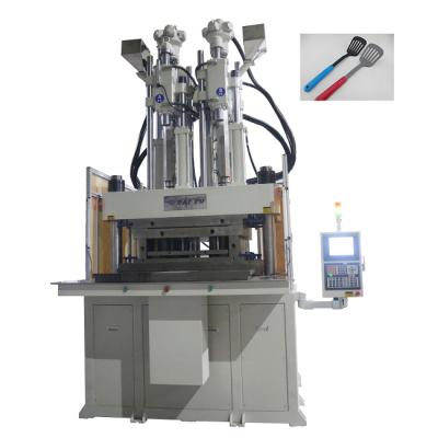 China 120 Ton Two Color Vertical Injection Molding Machine For Making Kitchenware for sale