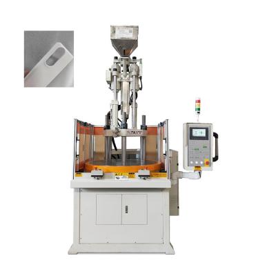 China 55 Ton Rotary Vertical Plastic Injection Molding Machine For Making Phone Cases for sale