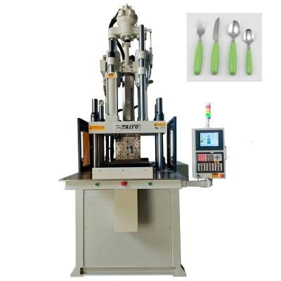 China High Efficiency Single Slide Vertical Injection Molding Machine For Making Handle for sale