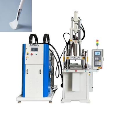 China Silicone Facial Mask Brush Making Machine Vertical Injection Moulding Machine for sale