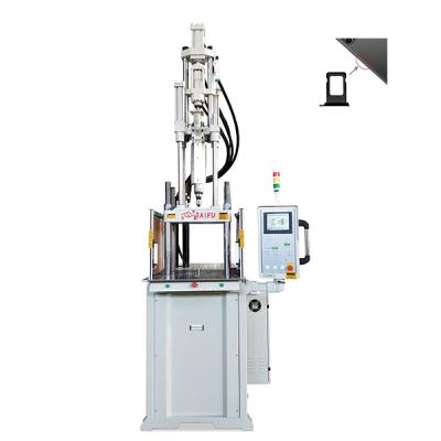 China 55 Ton High Speed Vertical Injection Molding Machine For Making SIM Card Holder for sale