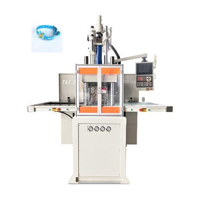 China 120 Ton Double Slide Vertical Injection Molding Machine For Making Pet Ornament for sale