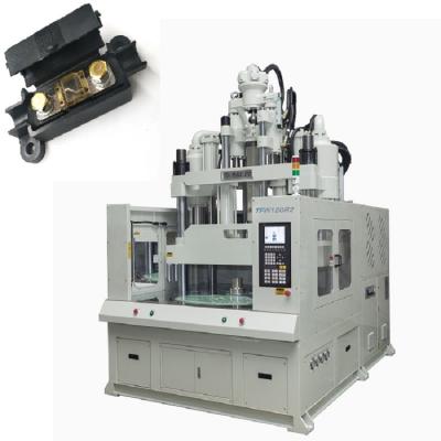 China Low Workbench 120 Ton Vertical Injection Molding Machine For Fuse Holder for sale