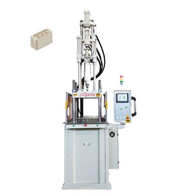 China High Efficiency High Speed Vertical Injection Molding Machine For Making Connector for sale