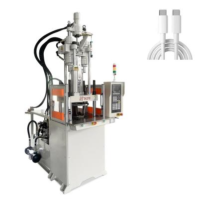 China Vertical 35 Ton Injection Moulding Machine Used For Making USB Charging Cable for sale