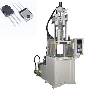 China Vertical Standard 55 Ton Injection Molding Machine Making Circuit Components for sale