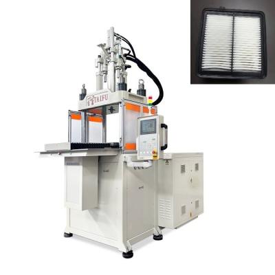 China 160 Ton Cabin Air Filter Making Machine Single Slide Vertical Injection Molding Machine for sale