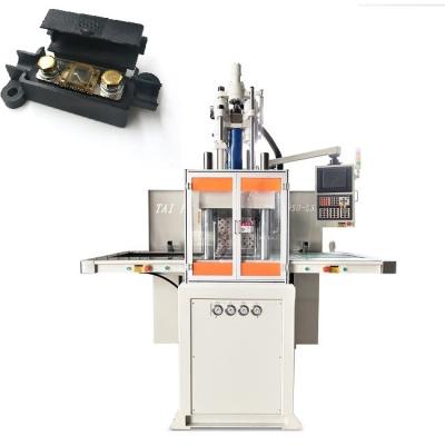 China Fuse Holder Making Machine Vertical Double Slide Injection Molding Machine for sale