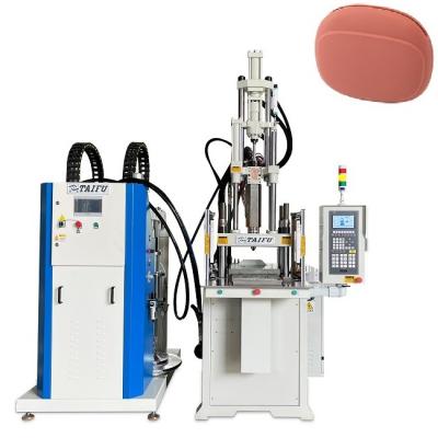 China 55 Ton Liquid Silicone Vertical Injection Molding Machine For Making Earphone Cover for sale