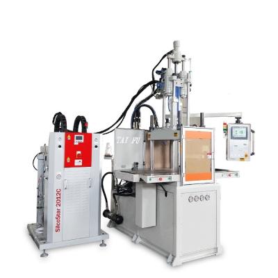 China 85 Ton Vertical LSR Injection Moulding Machine Making Silicone Shovel for sale