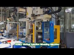 55 Ton Vertical Rotary Injection Molding Machine Dental Floss Making Machine