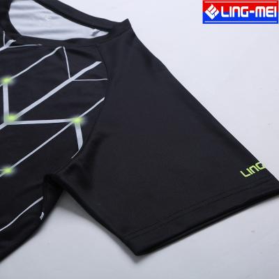 China Anti-pilling wholesale price t-shirt badminton t-shirt for men for sale