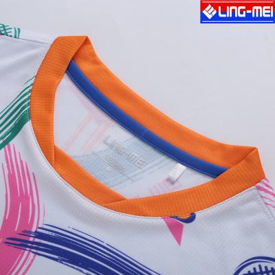 China Fashionable wholesale china badminton sports T-shirt collar sports t shirts for sale