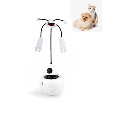 China Stored Pet Supplies Laser 3 in 1 Rotating Laser Robot Cat Toy Tumbler Electric Cat Toy Funny for sale