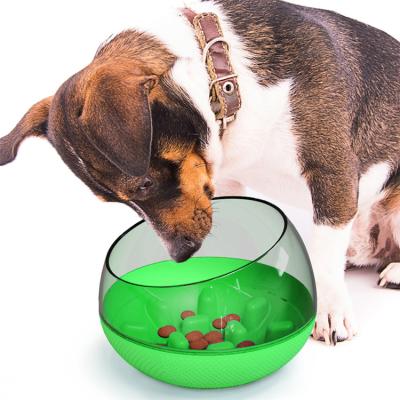 China Viable Hot Sales Dog Bowls Anti Puddle Slow Plastic Pet Dog Bowl Slow Dog Driver Pet Feeding for sale