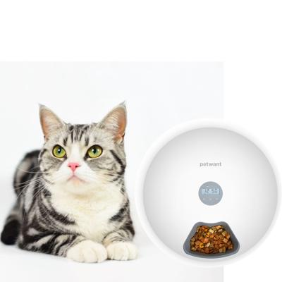 China 2021 Hot Sales 6 Meal Automatic Pet Feeder Bowl For Dogs And Cats Fit For Wet Food Ice Bag for sale