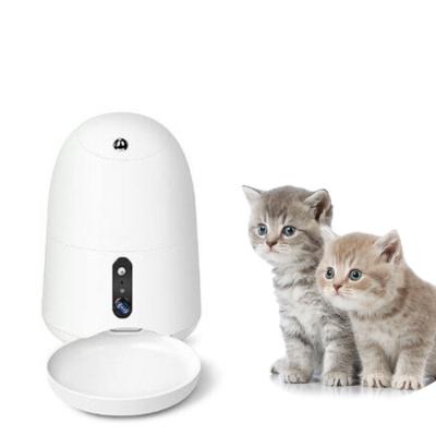 China Wifi Camera App Automatic Smart Control Automated Plastic Pet Driver Dog Bowl for sale