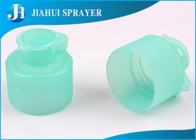 China 28-410 Cosmetic Bottle Caps Non Spill PP Plastic Flip Cap For Bathroom Liquid Lotion for sale