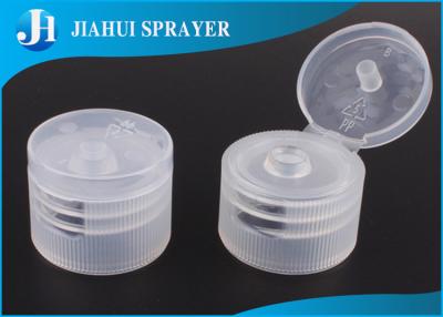 China Customized Color Flip Top Bottle Caps For Liquid Soap / Cosmetic Products , 28-410 for sale