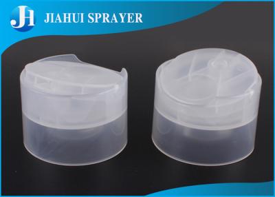 China Plastic Shampoo Disc Top Cap / Flip Top Lid Strong Carton Packing More Than 10 Patterns for sale