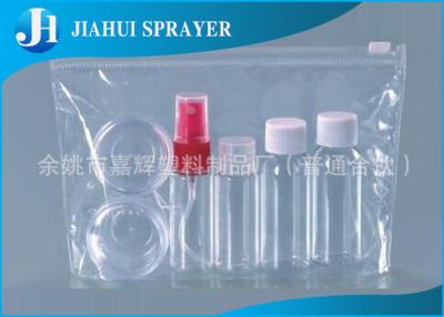 China Airplane Travel Bottle Set No Leaking Squeezy Function Eco - Friendly Tight Sealing for sale