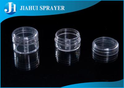 China Transparent Plastic Cosmetic Containers Clear 100ml Tiny Shape Convenient OEM Offered for sale