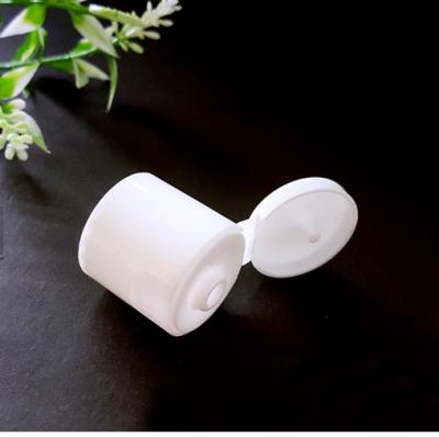 China White Flip Top Lids Plastic Easy Open Natural Color Different Size For Pet Bottle for sale