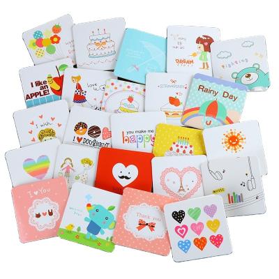 China 168 Sheets/Set 2021 Hot Selling Handwriting Greeting Cards Blank Greeting Birthday Card for sale