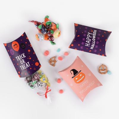 China Creative Newly Arrived Recyclable Halloween Pillow Shape Creative Gift Box For Children for sale