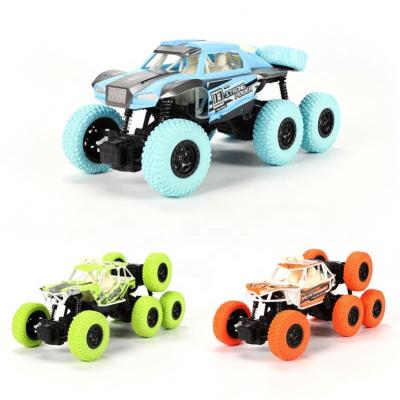 China Hot Sale 4wd Off-Road Electric Remote Control Car 1:18 Series Alloy Mini Six-Wheel Drive for sale