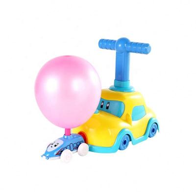 China Wholesale Kids Educational Toy Balloon Air Powered Vehicle Set Power Car Launcher For Children 24*14.3*13.5CM for sale