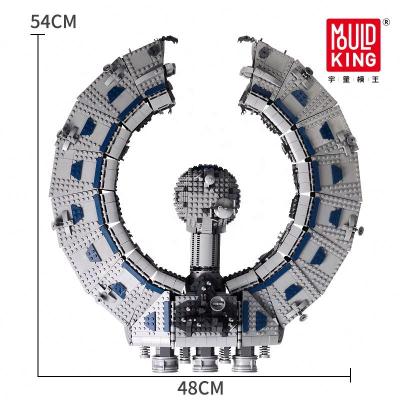 China MODEL TOY 2021 New 3663 Pcs Blocks A Building Battleship To Imagine Battle Universe For Kids for sale