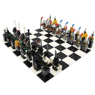 China DIY PLAY 2021 New Diy Block Chess Beginners Game Enlightenment Puzzle Board For Children for sale