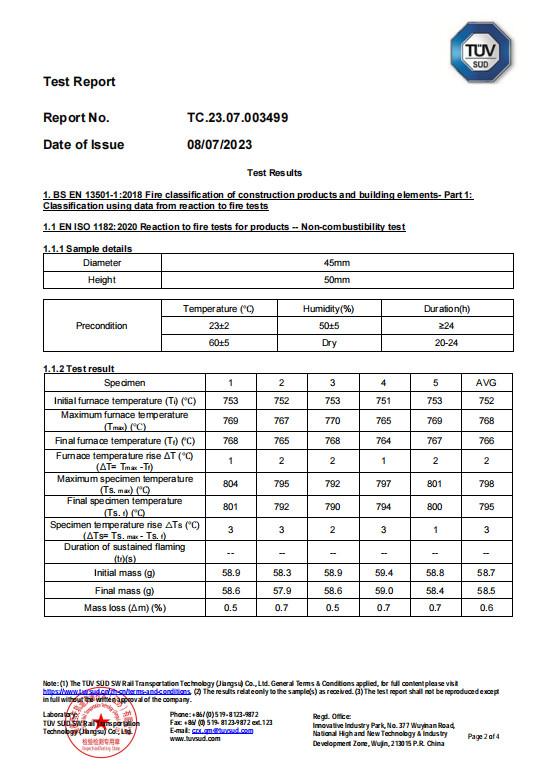 Test Report - Shandong Jvante Fire Protection Technology Co., Ltd.