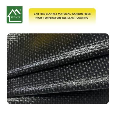 China Black Fire Protection Blankets Customizable Packaging High Temperature for sale