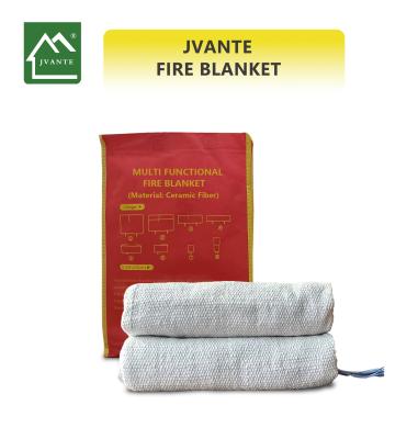 China Kitchen Ceramic Fiber Fire Blanket High Temperature 1260 Degrees Celsius for sale