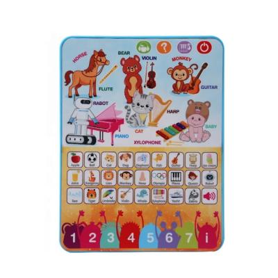 China Belinda Brand Baby Tablet Toy Educational Animal Kids Teaching Machine Children Learning Protection for sale