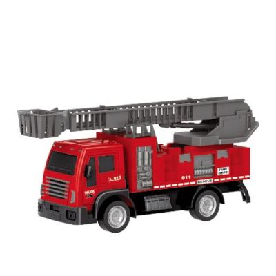 China Truck Not Included 3*AA / Remote Control Not Included 2*AA Batteries Mobil Rc Toy Cars 4 Channels Car Remote Control Fire Truck For Kids for sale