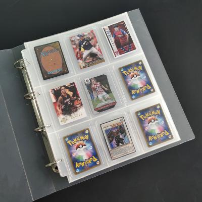 China 35PT Toploader Card Collection Binder Card Clip Sleeve Storage Book for sale