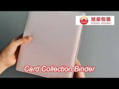 Bandage Card Holder Album Book Dustproof Wind Gradient Pu Cover