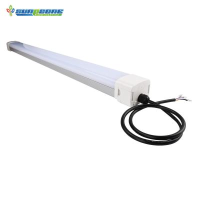 China Special design for multiple link 40W LED tri-proof light IP65 led batten tube linear light led tri-proof lighting for sale